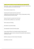 NURS 3510 Final Test Questions and Answers Already Passed Latest Update 2025-2026