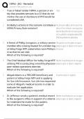 HIPAA JKO Remedial &sol; Certification Exam & Study Guide &sol; 2025 Update &sol; Score 100&percnt;