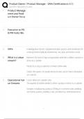 SAFe POPM Certification &sol; Product Owner Manager Exam 5&period;1 &sol; 2025 Update &sol; Score 100&percnt;