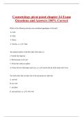Cosmetology pivot point chapter 14 Exam  Questions and Answers 100&percnt; Correct 