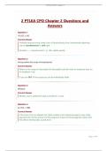 2 PTLEA CPO Chapter 2 Questions and Answers&period;