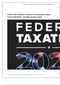 Instructor&rsquo;s Manual for McGraw-Hill&rsquo;s Essentials of Federal Taxation &lpar;2024 Edition&comma; 15th Edition&rpar; by Brian Spilker