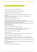 BCHM 4360 QUESTIONS & ANSWERS