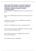 RISIA EXAM PREP NEWEST 2025&sol;2026 COMPLETE QUESTIONS AND CORRECT DETAILED ANSWERS &lpar;VERIFIED ANSWERS&rpar; &vert;ALREADY GRADED A&plus;&vert;&vert;BRAND NEW&excl;