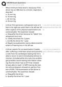 NRCME Exam Questions