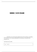 NMNC 1235 WEEK 2 QUESTIONS AND VERIFIED ANSWERS