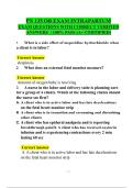 PN 135 OB EXAM INTRAPARTUM EXAM QUESTIONS WITH CORRECT VERIFIED ANSWERS &vert; 100&percnt; PASS &lpar;A&plus; CERTIFIED&rpar;
