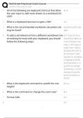 Wall Street Prep Excel Crash Course