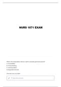 NURS 1871 &ndash; EAQs Due 9&sol;10 &vert; Study Guide