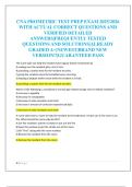 CNA PROMETRIC TEST PREP EXAM 2025&sol;2026  WITH ACTUAL CORRECT QUESTIONS AND  VERIFIED DETAILED  ANSWERS&vert;FREQUENTLY TESTED  QUESTIONS AND SOLUTIONS&vert;ALREADY  GRADED A&plus;&vert;NEWEST&vert;BRAND NEW  VERSION&excl;&excl;&vert;GUARANTEED PASS 