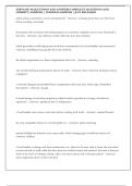 SERVSAFE 90 QUESTIONS AND ANSWERS COMPLETE QUESTIONS AND CORRECT ANSWERS &vert; VERIFIED ANSWERS &vert; JUST RELEASED