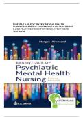 Essentials of Psychiatric Mental Health Nursing &ndash; 8th Edition by Morgan &vert; Complete Test Bank