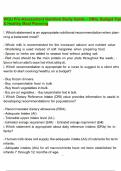 WGU Pre-Assessment Nutrition Study Guide &ndash; DRIs&comma; Budget Tips & Healthy Meal Planning&period;pdf