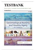 Test Bank for Ebersole and Hess Gerontological Nursing and Healthy Aging in Canada&comma; 3rd Edition by Veronique Boscart Chapter 1-28