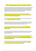 WGU C105 Questions and Answers Already Rated A&plus;