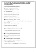 QAC EXAM LAWS AND REGULATIONS QUESTIONS & ANSWERS 2025&sol;2026 &vert; COMPLETE QUESTIONS AND CORRECT ANSWERS &vert; UPDATED VERSION