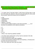 HNF 150 Nutrition Exam Review &ndash; Study Designs&comma; Nutrient Requirements & Essentials&period;pdf
