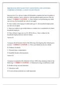 H&R BLOCK SPECIALIST TEST &vert; QUESTIONS AND ANSWERS &vert;  VERIFIED ANSWERS &vert; LATEST EXAM UPDATE