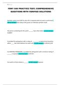 FDNY G60 PRACTICE TEST&semi; WELL REVISED AND COMPREHENSIVE ASSESSMENT WITH ALL QUESTIONS CORRECTLY ANSWERED
