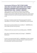 Journeyman Oil Burner TEST STUDY GUIDE 2025&sol;2026 ACCURATE QUESTIONS AND CORRECT DETAILED ANSWERS WITH RATIONALES &vert;&vert; 100&percnt; GUARANTEED PASS <NEWEST VERSION>