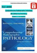 TEST BANK Comprehensive Radiographic Pathology  8th Edition by Eisenberg  Chapters 1 - 12&comma; Complete