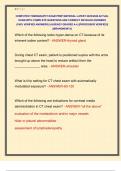 COMPUTED TOMOGRAPHY EXAM PREP MATERIAL LATEST 2025&sol;2026 ACTUAL  EXAM WITH COMPLETE QUESTIONS AND CORRECT DETAILED ANSWERS  &lpar;100&percnt; VERIFIED ANSWERS&rpar; &vert;ALREADY GRADED A&plus;&vert; &vert;&vert;PROFESSOR VERIFIED&vert;&vert;  &vert;&vert;BRANDNEW&excl;&excl;&excl;&vert;&vert; 
