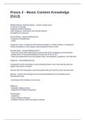 Praxis 2 - Music Content Knowledge &lpar;5113&rpar; Questions and Answers