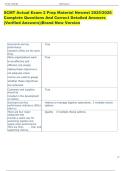 SCMT Actual Exam 2 Prep Material Newest 2025&sol;2026  Complete Questions And Correct Detailed Answers  &lpar;Verified Answers&rpar;&vert;Brand New Version