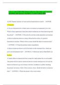 Latest Actual 2025&sol;2026 Bonnet &lpar;Davita&rpar; Questions and Answers Questions and Answers Graded A&plus; &vert;Latest Update 2025
