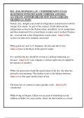 BUL 4310&colon; BUSINESS LAW  COMPREHENSIVE EXAM  QUESTIONS WITH DETAILED VERIFIED AND 100&percnt;  ACCURATE ANSWERS BRAND NEW EXAM ALREADY  GRADED &lpar;A&plus; PASS&rpar; 