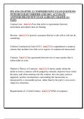 BUL4310 CHAPTER 12 COMPREHENSIVE EXAM QUESTIONS  WITH DETAILED VERIFIED AND 100&percnt; ACCURATE  ANSWERS BRAND NEW EXAM ALREADY GRADED &lpar;A&plus;  PASS&rpar; 