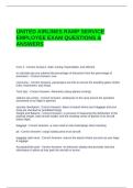UNITED AIRLINES RAMP SERVICE EMPLOYEE EXAM QUESTIONS & ANSWERS