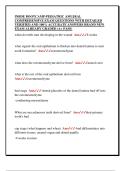 INBDE BOOTCAMP-PEDIATRIC AMUJRAL  COMPREHENSIVE EXAM QUESTIONS WITH DETAILED  VERIFIED AND 100&percnt; ACCURATE ANSWERS BRAND NEW  EXAM ALREADY GRADED &lpar;A&plus; PASS&rpar; 