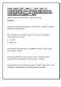 INBDE - BOOTCAMP - OPERATIVE DENTISTRY 1&sol;2  COMPREHENSIVE EXAM QUESTIONS WITH DETAILED  VERIFIED AND 100&percnt; ACCURATE ANSWERS BRAND NEW  EXAM ALREADY GRADED &lpar;A&plus; PASS&rpar; 