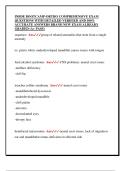 INBDE BOOTCAMP-ORTHO COMPREHENSIVE EXAM  QUESTIONS WITH DETAILED VERIFIED AND 100&percnt;  ACCURATE ANSWERS BRAND NEW EXAM ALREADY  GRADED &lpar;A&plus; PASS&rpar;