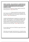 INBDE- MASTERY - ORAL RADIOLOGY COMPREHENSIVE  EXAM QUESTIONS WITH DETAILED VERIFIED AND 100&percnt;  ACCURATE ANSWERS BRAND NEW EXAM ALREADY  GRADED &lpar;A&plus; PASS&rpar;