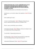 INBDE BOOSTER ORAL PATH COMPREHENSIVE EXAM  QUESTIONS WITH DETAILED VERIFIED AND 100&percnt;  ACCURATE ANSWERS BRAND NEW EXAM ALREADY  GRADED &lpar;A&plus; PASS&rpar;