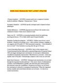 NURS 5462 &sol;NURS5462  FULL PACKAGED EXAMS 