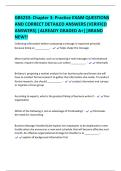 GBS233&colon; Chapter 3&colon; Practice EXAM QUESTIONS  AND CORRECT DETAILED ANSWERS &lpar;VERIFIED  ANSWERS&rpar; &vert;ALREADY GRADED A&plus;&vert;&vert;BRAND  NEW&excl;&excl; 
