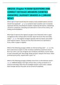 GBS233&colon; Chapter 9 EXAM QUESTIONS AND  CORRECT DETAILED ANSWERS &lpar;VERIFIED  ANSWERS&rpar; &vert;ALREADY GRADED A&plus;&vert;&vert;BRAND  NEW&excl;&excl; 