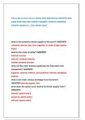 Clinical Neuroscience Exam 1 USAHS 2025&sol;2026 ACTUAL COMPLETE REAL  EXAM QUESTIONS AND CORRECT ANSWERS  &lpar;VERIFIED ANSWERS&rpar;  ALREADY GRADED A&plus; &sol; 2025 BRAND NEW&excl;&excl;