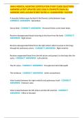 &lpar;NHA&rpar; MEDICAL ASSISTING CERTIFICATION STUDY GUIDE QUESTIONS ANSWERS LATEST UPDATED 2025&sol;2026 A COMPLETE EXAM ALL ANSWERS 100&percnt; ACCURATE BEST RATED A&plus; GUARANTEED  SUCCESS
