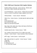 NRSG 2500 Exam &num;5 Questions With Complete Solutions