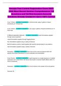 Georgia Pest Control Registration Exam 2025-2026 Most Recent Version Comprehensive 140 Questions and Verified Answers Accurate Solutions Already Graded A&plus; Get it 100&percnt; Correct