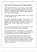 NRSG 2500 Unit 9-10 Questions With Complete Solutions
