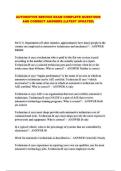 AUTOMOTIVE SERVICE EXAM COMPLETE QUESTIONS AND CORRECT ANSWERS &lpar;LATEST UPDATED&rpar;