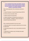 ATI PN LEADERSHIP PROCTORED EXAM NEWEST 2025&sol;2026  ACTUAL EXAM WITH COMPLETE QUESTIONS AND CORRECT  DETAILED ANSWERS &lpar;100&percnt; VERIFIED ANSWERS&rpar; &vert;ALREADY  GRADED A&plus;&vert; &vert;&vert;PROFESSOR VERIFIED&vert;&vert; 