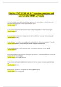 Florida DMV Test &lpar;All 1&ndash;71 Questions&rpar; with Expertly Verified Answers &ndash; 2024&sol;2025 A&plus; Correct Solutions