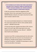 ATI PN PHARMACOLOGY RETAKE PROCTORED EXAM NEWEST  2025&sol;2026 ACTUAL EXAM WITH COMPLETE QUESTIONS AND  CORRECT DETAILED ANSWERS &lpar;100&percnt; VERIFIED ANSWERS&rpar;  &vert;ALREADY GRADED A&plus;&vert; &vert;&vert;PROFESSOR VERIFIED&vert;&vert; 