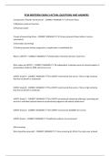 PCM MIDTERM EXAM 3 ACTUAL QUESTIONS AND ANSWERS